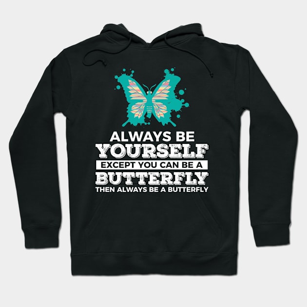 Yourself Butterfly Hoodie by IvaCybergirls